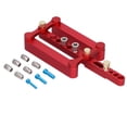 thumbnail image 1 of Dowelling Jig, High Strength Straight Hole Locator High Hardness  for Round Dowels, 1 of 8