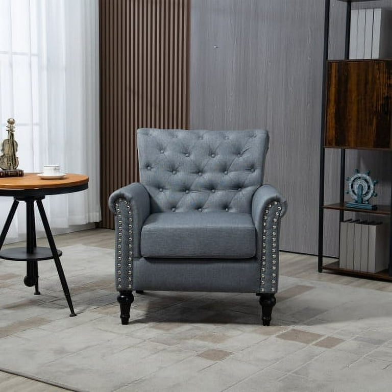 Dark gray on sale lounge chair