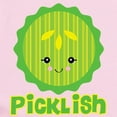 thumbnail image 2 of CafePress - Ticklish Picklish Kawaii Pickle Slice Infant Bodys - Baby Light Bodysuit, Size Newborn - 24 Months, 2 of 4