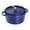 Dark Blue, variant on Staub Cast Iron 7-qt Round Cocotte - Grenadine