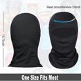 thumbnail image 5 of Balaclava Face Mask, Ski Mask UV Protector Lightweight for Motorcycle Cycling Running, 5 of 5