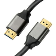 axGear Câble HDMI 2.1 8k 10ft HDMI vers HDMI Haute Vitesse 48Gbps Plaqué Or Mâle vers Mâle
