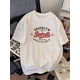 thumbnail image 1 of Camiseta gráfica Brooklyn Spirit para hombre - 100 % algodón, talla regular, estilo urbano Y2K, manga corta, corte holgado informal, lavable a máquina, diseño deportivo., 1 of 6