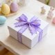 thumbnail image 5 of Classic Plaid Ribbon Hair Clip Headband With Bow Curtain Edging Wavy Ear Ribbon, 5 of 5