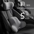 thumbnail image 5 of Reposacabezas lumbar para coche, almohada para el cuello para coche, cojín para el respaldo del coche, cojín lumbar, almohada de apoyo lumbar de espuma viscoelástica, 5 of 5