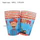 thumbnail image 1 of Blippi Tema Fiesta De Cumpleaños Decorativo Vajilla Plato De Papel Taza Mantel Bandera Pastel Topper Set, 1 of 4