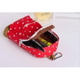 thumbnail image 4 of Abbracc Canvas Pencil Pen Case Pink, 4 of 9