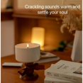 thumbnail image 4 of 200 Sets Double-Layered Wooden Candle Wicks and Stands 5.1x0.5 Inch Natural Candle for Candles Making,Wooden Candle Wick,1set * wick stickers, 4 of 8