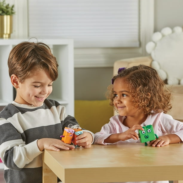 headlockstudio ミニソフビ　２期　ノーマルセット　+１ Numberblocks Four & The Terrible Twos Figures for Preschool