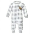 thumbnail image 3 of Hudson Baby Unisex Baby Fleece Jumpsuits, Coveralls, and Playsuits, Woodland, 6-9 Months, 3 of 4