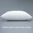 thumbnail image 3 of Organictune Ultra Soft and Breathable Cotton Cover Toddler Pillows, Small Kids Pillow for Sleeping and Nap Time, 13" x 18", 2 Pack, 3 of 8