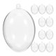 thumbnail image 2 of 10 Uds bolas transparentes rellenables árbol de Navidad DIY colgantes de bolas bolas colgantes transparentes bolas transparentes de Navidad DIY, 2 of 6