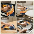 thumbnail image 5 of 2 Pcs Funny Kitchen Towels,Orange Blue Tie Dye Mandala Pattern Microfiber Dish Towels,Kitchen Tea Towels,Kitchen Towel Set (18" X 26"), 5 of 7