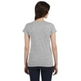 thumbnail image 2 of Ladies' SoftStyleÂ® Fitted V-Neck T-Shirt, 2 of 3