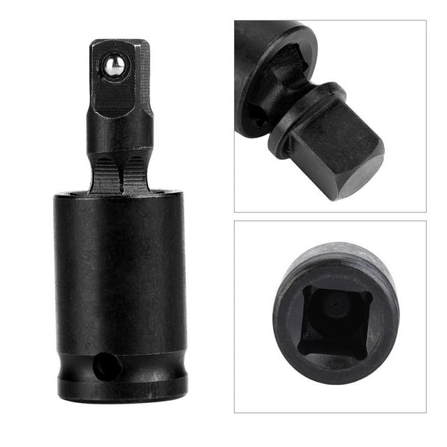 Mgaxyff Drive Universal Joint Swivel Adapter Air Impact Wobble Socket, Universal Joint Wobble