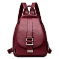 thumbnail image 2 of Mochilas de diseñador, mochilas de cuero para mujer, mochilas escolares para adolescentes, mochilas de viaje, mochilas retro, bolsos tipo Sac A Dos, 2 of 5