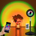 thumbnail image 1 of Sunset Lamp Projector,Music Sync Color Changing RGB,Smart Sunset Light Projection with App Control/Remote Control,UFO Shape,Night Light for Photography/Selfie/Home/Tiktok /Bedroom D¨|cor, 1 of 5
