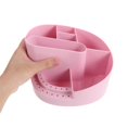 thumbnail image 4 of VERDANVERSE Caja Organizadora De Plástico Rosa Para Herramientas Y Accesorios De Con Compartimentos, 4 of 6
