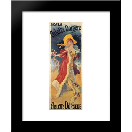 Arlette Dorgère 20x24 Framed Art Print by Jules Cheret