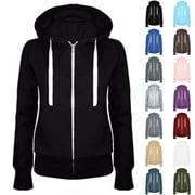 Dyegold Oversized Zip Up Hoodie for Women Fashion Loose Fit Drawstring Long Sleeve Fleece Hooded Sweatshirts Casual Plus Size Hoodies Tops Cardigan Clothes