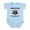 Sky Blue, variant on CafePress - Schrodinger's Cat Wanted Infant Bodysuit - Baby Light Bodysuit, Size Newborn - 24 Months