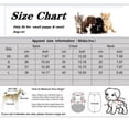 thumbnail image 3 of SeekLGT Female Dog Sweater Dress Knit Onesie Turtleneck Pullover Cute Warm Pet Clothes with Leash Hole Fall Winter Outfit for Small Dogs 1 Piece, 3 of 4