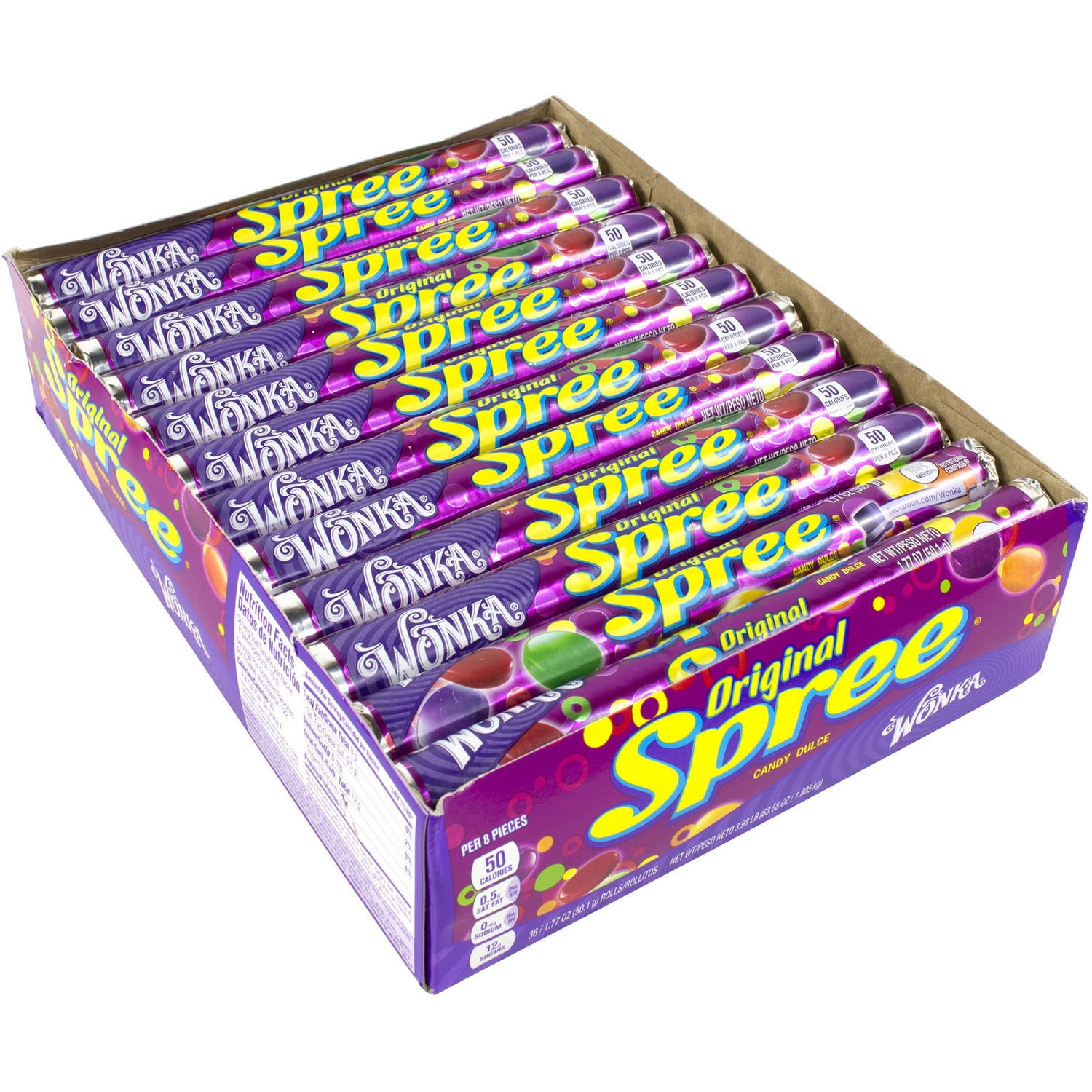 Original Spree Candy, 1.77 oz, 36 count