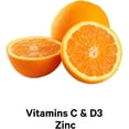 thumbnail image 6 of Codeage Organic Black Elderberry Blend, Vitamin C, Vegan D3 5000 IU, Zinc, Sambucus Berries Flavonoid, 90 ct, 6 of 10