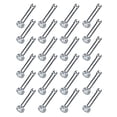 thumbnail image 1 of Piercing del cuerpo Sunnimix Anillos del perno prisionero de la nariz de acero 24 piezas Blanco, 1 of 6
