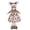 Gold, variant on STP GOODS Snow Girl Handmade Collectible Doll 15” (38 cm) Christmas Figurine Holiday Décor Xmas Standing Decoration Xmas Figure Doll Decoration, Gold and White