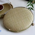 thumbnail image 6 of Hand-Woven Food Serving Tent Basket Fruit Vegetable Bread Cover Storage Container Dust-Proof Picnic Mesh Net Cover, 6 of 6