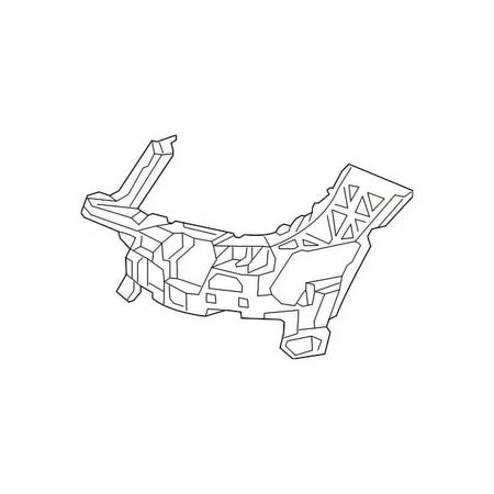 Genuine OE Mercedes-Benz Support Panel - 204-885-42-65