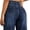 Dark Blue, variant on Women's Wide Leg Baggy Jeans Mid Rise Butt Lifting Stretchy Denim Pants Back Patchwork Boyfriend Jeans