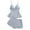 Grey, variant on Women's St Patrick's Day Pajamas, 2 Piece Pajama Set - Deep V-Neck Sleeveless Lace Vest & Short Pant, Skin-Friendly Breathable Loungewear,Size:XL