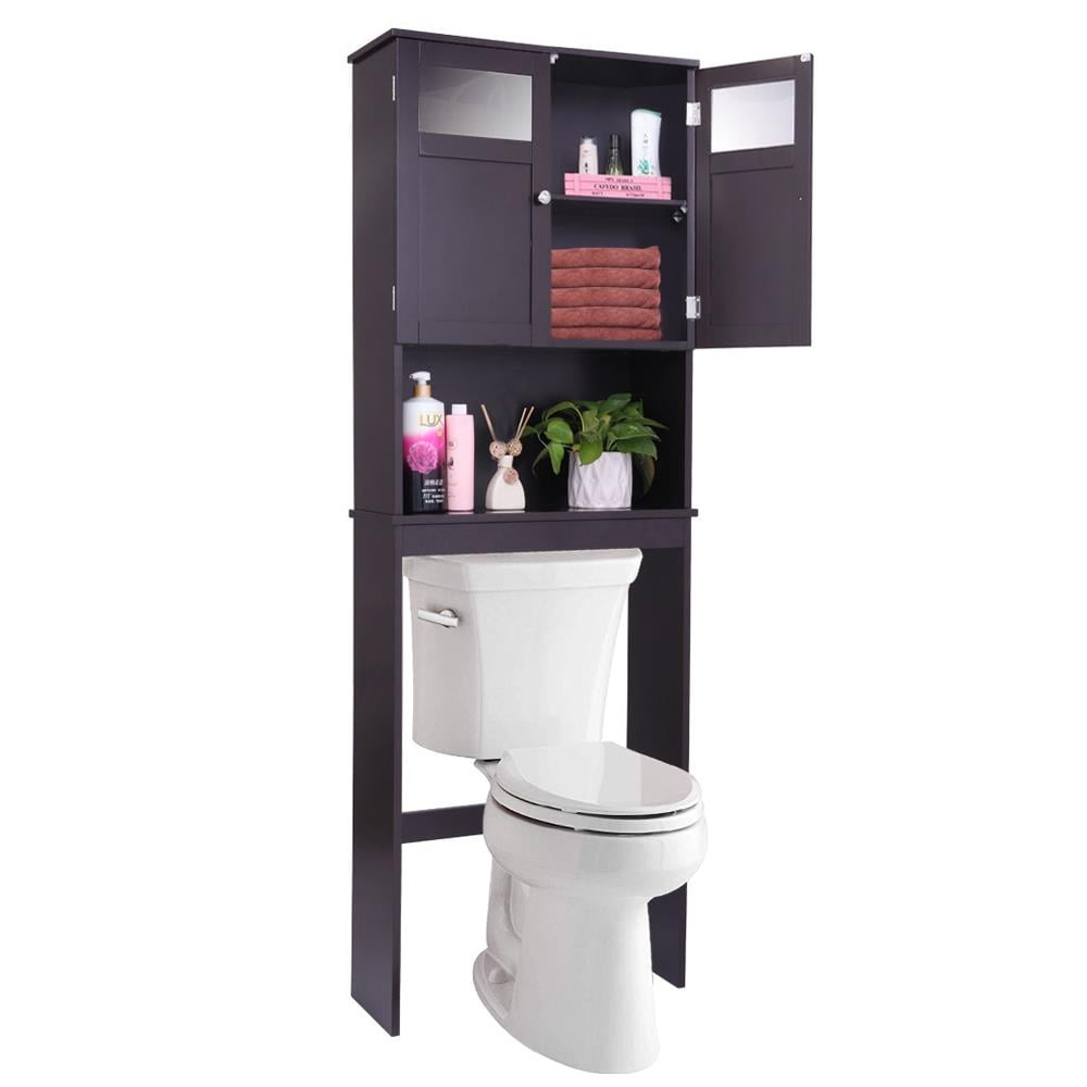 Ktaxon Home Over The Toilet Bathroom Cabinet, Bathroom Storage with ...