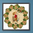thumbnail image 3 of Pintura de diamante 5D DIY Kit de taladro de forma especial parcial decoración de corona 30x30cm, 3 of 9