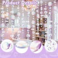 thumbnail image 3 of Transparent Bubble Garlands - Colored Bubble Decorations, Mermaid Birthday Decorations, Hanging Streamer Under The Sea Ocean Garland - for Birthday, Baptism, Wedding Room, Wall Decor, Party Supplies, 3 of 6