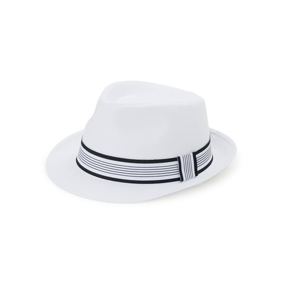 George Men’s Herringbone Fedora Hat