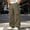 Army Green, variant on Men's Wide Leg Cargo Pants Elastic Waist Drawstring Multi Zip Pockets Polyester Blend Streetwear Urban Fall Winter Casual Utility Work Trousers Comfortable Pants for Men