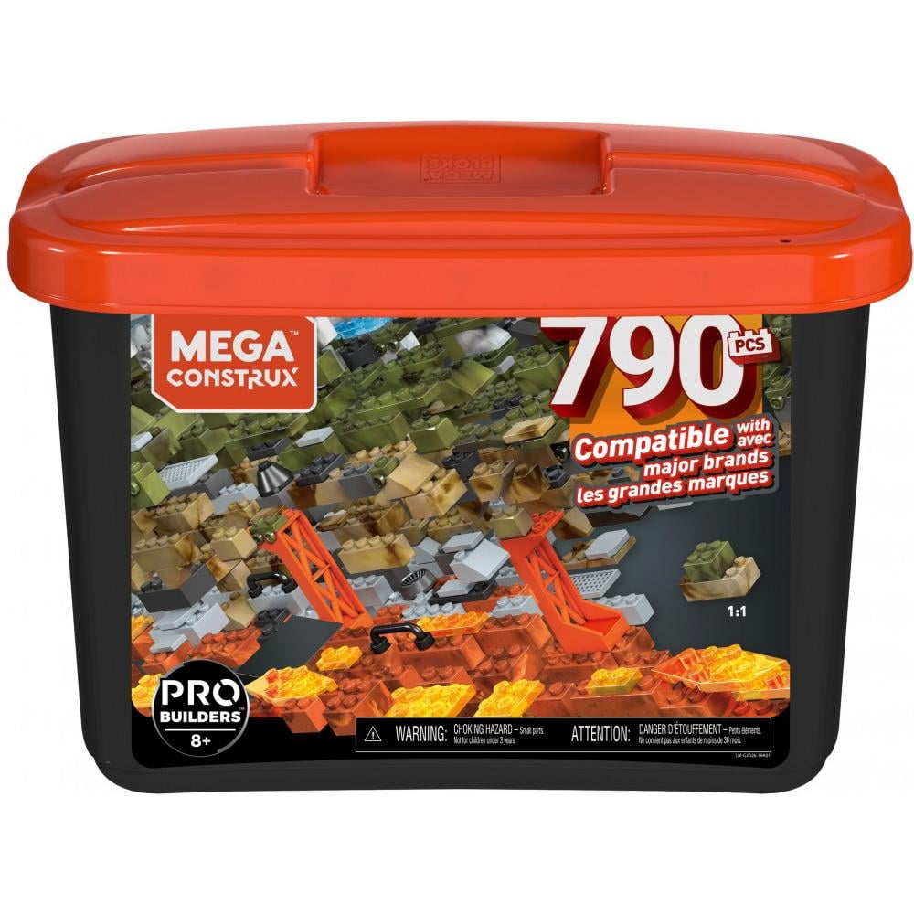 Mega Construx Large Probuilder Tub with 790-Pieces