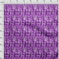 thumbnail image 3 of oneOone Cotton Poplin Purple Fabric Animal Skin Quilting Supplies Print Sewing Fabric By The Yard 56 Inch Wide-8H0, 3 of 4