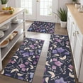 thumbnail image 2 of Pioneer Flower Floral Print Pattern Kitchen Rugs Sets Of 3,Kitchen Runner Rugs Non Skid Washable,Decorative Kitchen Floor Mats for Kitchen,Sink,Laundry,17"x30"+ 17"x47" + 17"x59", 2 of 6