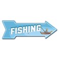 thumbnail image 1 of SignMission P-ARROW10-999870 10 x 30 Po de Large Flèche de Pêche, 1 of 1
