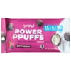 Go Wild Power Ppuffs, Raspberry, Protein Bar Snacks, 1.2 oz (6 Pack)