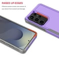 thumbnail image 5 of For Samsung Galaxy S25 Ultra Case, Shockproof Heavy Duty Rugged Phone Case for Samsung Galaxy S25 Ultra, Tekcoo Military Grade Protection Dual Layer Sturdy Durable Cover Cute Bumper - Purple, 5 of 10