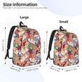thumbnail image 2 of Rocae Gnomes Books Tea Cups for Canvas College Laptop Backpack for Men Women-Medium, 2 of 5