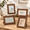 Petal-4x6 Inch, variant on Petal 4x6 Inch Layered Wavy Wooden Picture Frames with Real Glass, 4 Pack