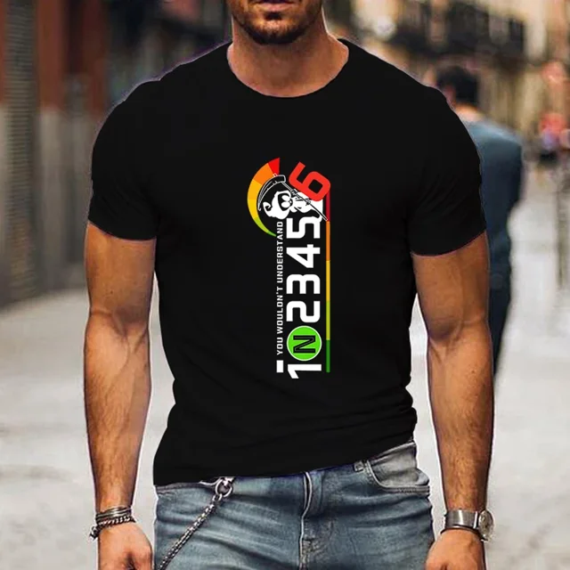 Camisetas para hombre, ropa de motociclista, 1n23456, camisetas con estampado de motociclista, ropa urbana Harajuku, camisetas de manga corta para hombre, tops