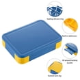 thumbnail image 2 of Loncheras Rectángulo Bento Box Vajilla incorporada Contenedor de almacenamiento de alimentos para trabajadores de oficina Sywqhk Libre de BPA, 2 of 6