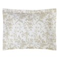 thumbnail image 5 of Laura Ashley Home - Juego de edredón tamaño King, ropa de cama reversible de algodón con fundas a juego, decoración del hogar para todas las estaciones (Amberley Biscuit King), 5 of 5